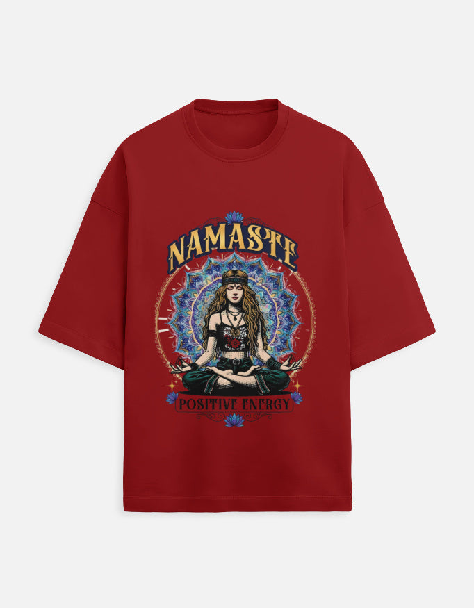 Soul Align Unisex Terry Oversized Tee – Inkarra